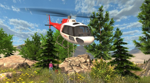 直升飞机救援模拟器破解版下载-直升飞机救援模拟器无限金币下载 运行截图3