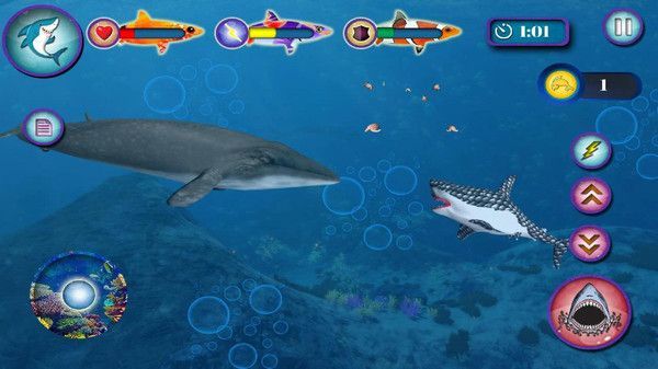 深海狂鲨游戏破解版-深海狂鲨游戏官方版v0.1-深海狂鲨游戏安卓版v0.1 运行截图1