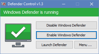 Defender Control吾爱下载_Defender Control吾爱免费绿色最新版v2.0 运行截图2