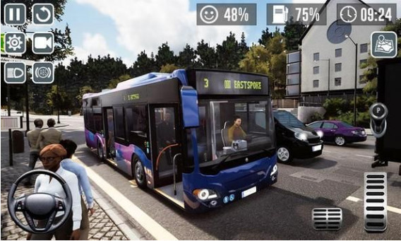 模拟巴士2019无限金币版下载_模拟巴士2019内购破解版v3.0下载网 运行截图1