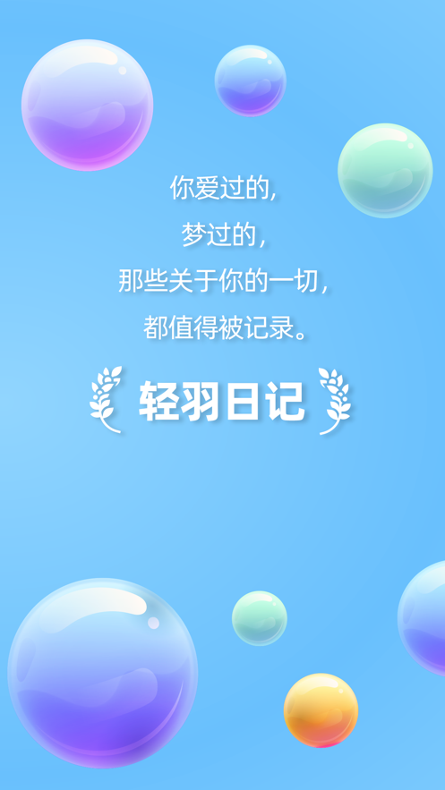 轻羽日记app下载_轻羽日记2021版下载v1.0 安卓版 运行截图1