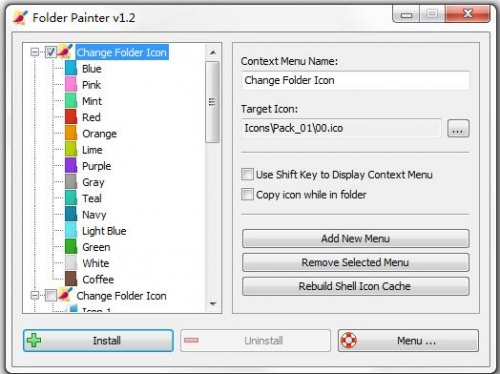folderpainter 1.3下载_folderpainter 1.3最新绿色最新版v1.3 运行截图2