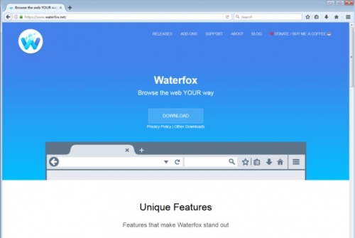 Waterfox水狐浏览器下载_Waterfox水狐浏览器免费绿色最新版v4.42 运行截图2