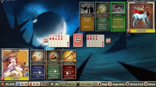 扑克任务游戏下载-扑克任务Poker Quest中文版下载 运行截图2