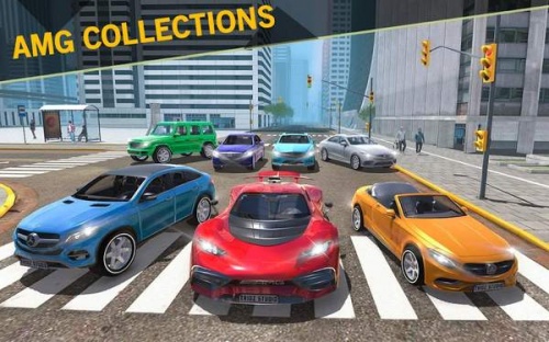 AMG疯狂汽车驾驶模拟器下载-AMG疯狂汽车驾驶模拟器游戏安卓版下载v1.2 安卓版 运行截图1
