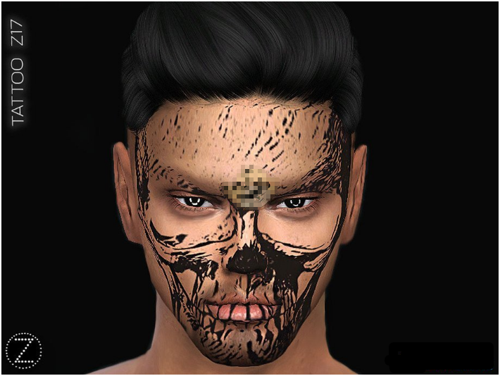 模拟人生4脸部污渍妆容MOD下载-模拟人生4脸部污渍妆容MOD电脑版v1.0下载