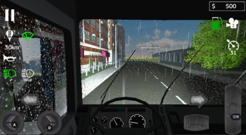 大卡车模拟器中国版下载_大卡车模拟器破解版v2.12.5下载网 运行截图1