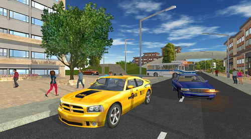 出租车游戏2中文版下载-出租车游戏2破解版下载v2.3.3无限金币版 运行截图1