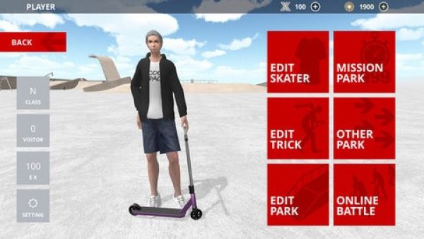 滑板车模拟器手机版下载-滑板车模拟器游戏安卓版无限金币下载v1.005 安卓版 运行截图3