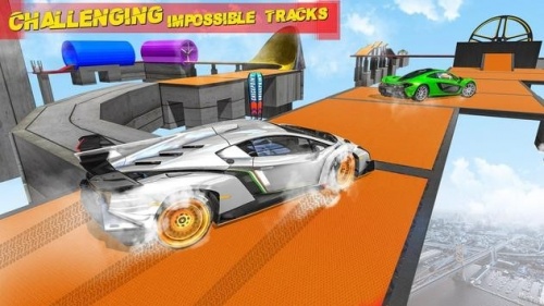 坡道赛车疯狂竞赛2021版游戏下载_坡道赛车疯狂竞赛中文版下载v0.1 安卓版 运行截图1