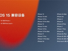 苹果12能升级ios15吗_苹果12支持iOS15吗