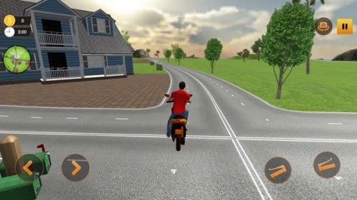 摩托出租车模拟器手机版下载_摩托出租车模拟器游戏下载v1 安卓版 运行截图2