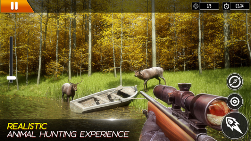 3D鹿狙击猎人2021手机版下载_3D鹿狙击猎人2021免费版下载v1.0 安卓版 运行截图2