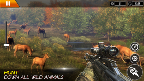 3D鹿狙击猎人2021手机版下载_3D鹿狙击猎人2021免费版下载v1.0 安卓版 运行截图3