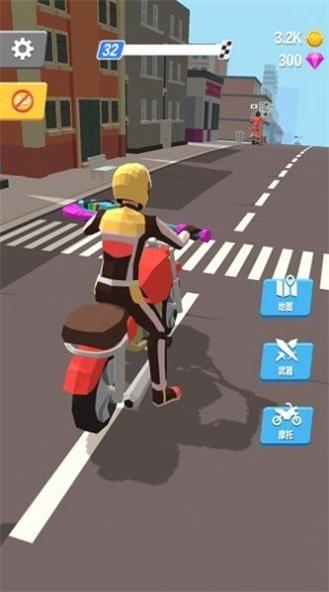 暴力摩托飞车游戏2022版下载_暴力摩托飞车游戏免费版下载v1.6.0 安卓版 运行截图1