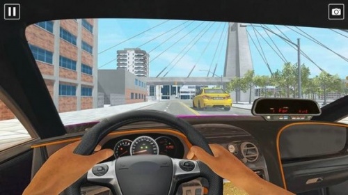 出租车疯狂司机模拟器3D手游下载_出租车疯狂司机模拟器3D免费版下载v1.0 安卓版 运行截图1