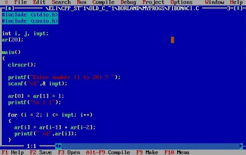 Turbo C 编程软件软件下载_Turbo C 编程软件 v3.0 运行截图1