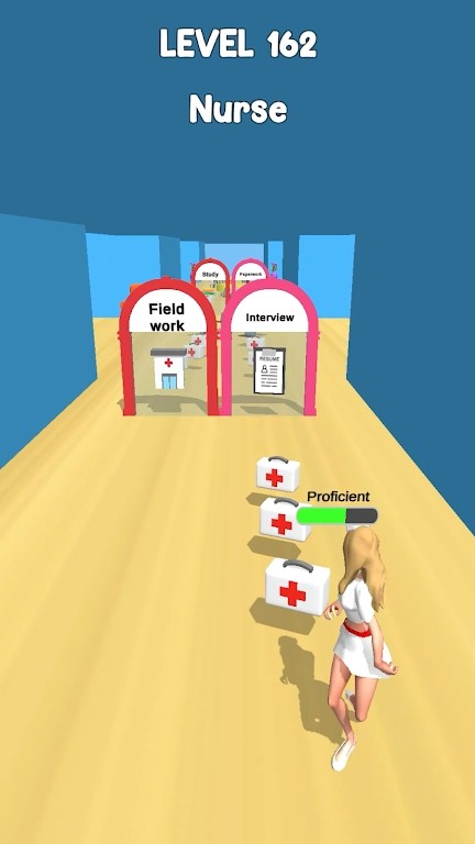 护士冲刺3D游戏手机版下载_护士冲刺3D2022版下载v1.0 安卓版 运行截图1