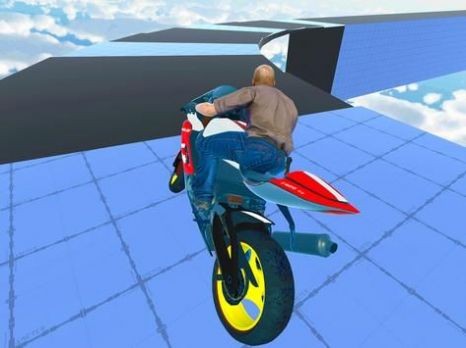 特技摩托车坡道游戏下载_特技摩托车坡道最新版下载v2.1 安卓版 运行截图2