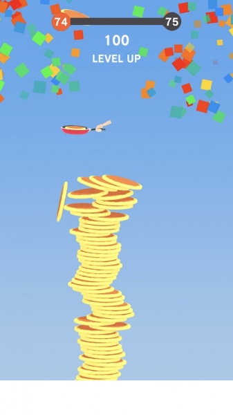 煎饼叠堆3D最新版游戏下载_煎饼叠堆3D免费版手机下载v1.0.0 安卓版 运行截图2