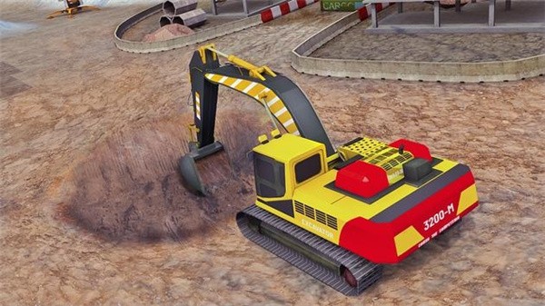 挖掘起重机驾驶模拟器