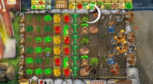 植物大战野猪手机版_植物大战动物小游戏下载 运行截图1
