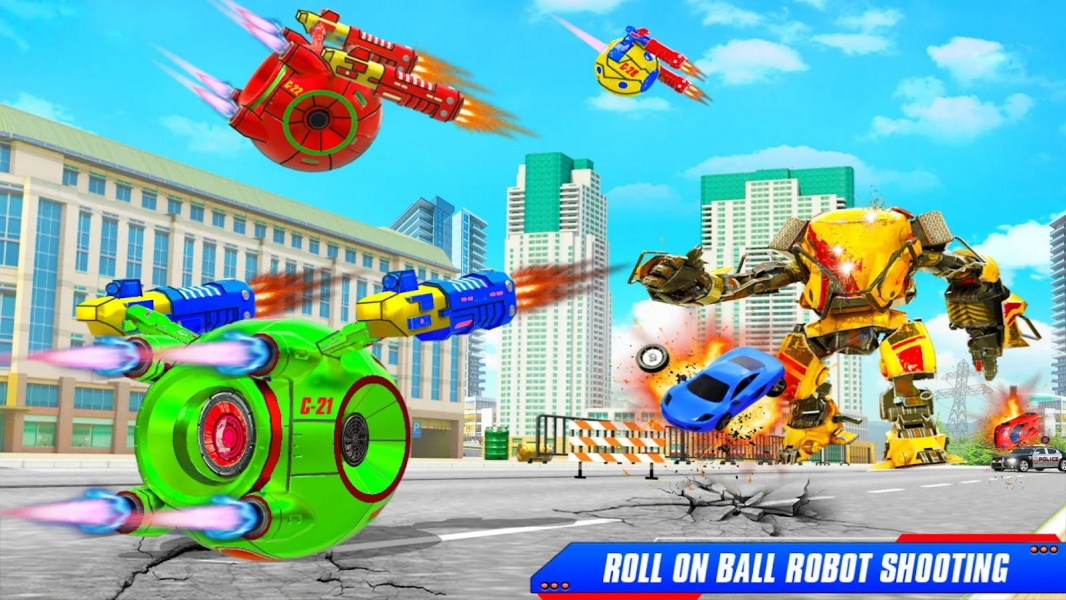 球球机器人汽车变形最新版下载_球球机器人汽车变形手机版游戏下载v25 安卓版 运行截图2
