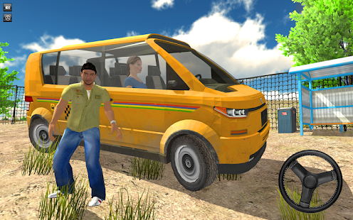 村庄出租车驾驶模拟器下载_村庄出租车驾驶模拟器游戏免费版下载v1.0.2 安卓版 运行截图2