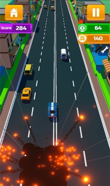 疯狂的交通赛车游戏下载_疯狂的交通赛车手机版下载v1.0 安卓版 运行截图3