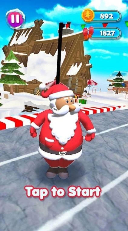 圣诞奔跑游戏下载_圣诞奔跑最新版下载v1.1 安卓版 运行截图2