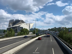 《欧洲卡车模拟2》1.43版本里昂翻新改动一览[多图]