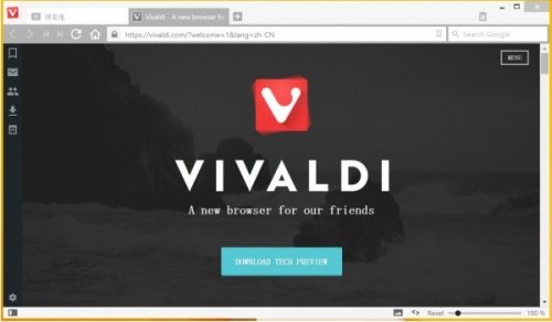 vivaldi浏览器下载_vivaldi浏览器最新最新版v5.0.2497.28.x64 运行截图1