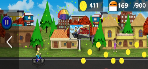 鲁德拉自行车冒险最新版下载_鲁德拉自行车冒险游戏下载v1.0 安卓版 运行截图3
