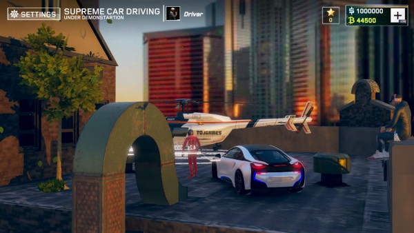 超级汽车驾驶逼真模拟器游戏下载_超级汽车驾驶逼真模拟器手机版下载v2.0 安卓版 运行截图1