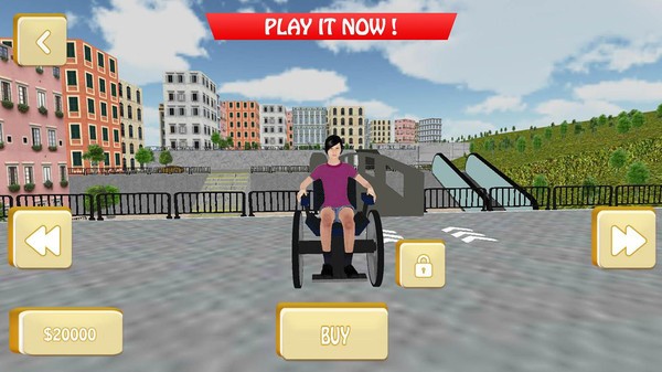 轮椅停车模拟最新版下载_轮椅停车模拟游戏中文版下载v1.0 安卓版 运行截图2
