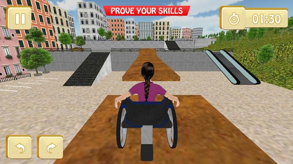 轮椅停车模拟最新版下载_轮椅停车模拟游戏中文版下载v1.0 安卓版 运行截图1