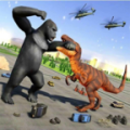 大猩猩恐龙袭击游戏下载_大猩猩恐龙袭击免费版下载v1.0 安卓版