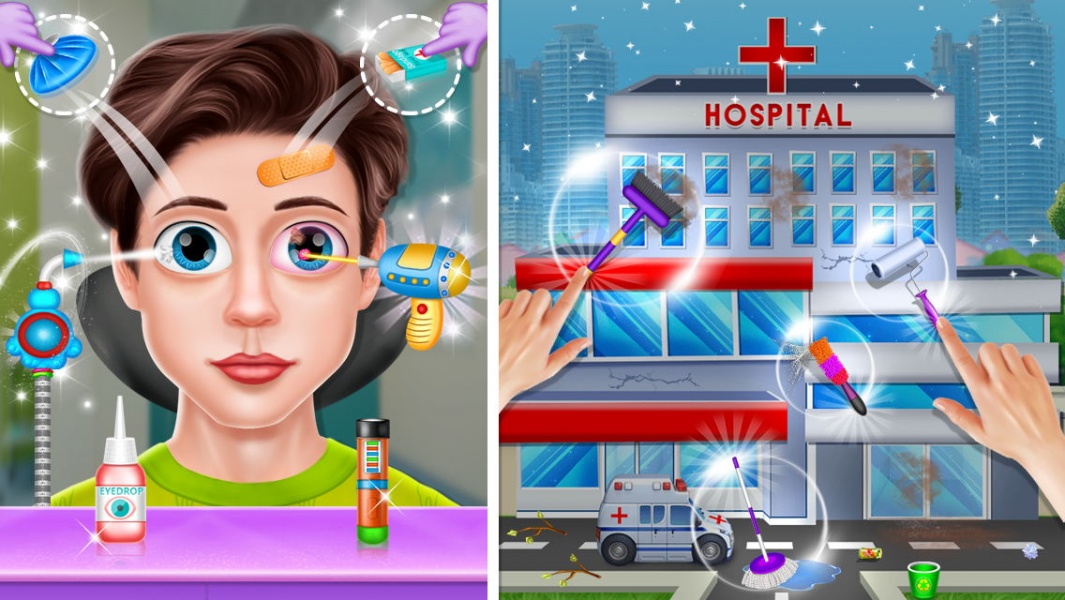 眼科医院模拟器手机版游戏下载_眼科医院模拟器最新版免费下载v1.7 安卓版 运行截图3