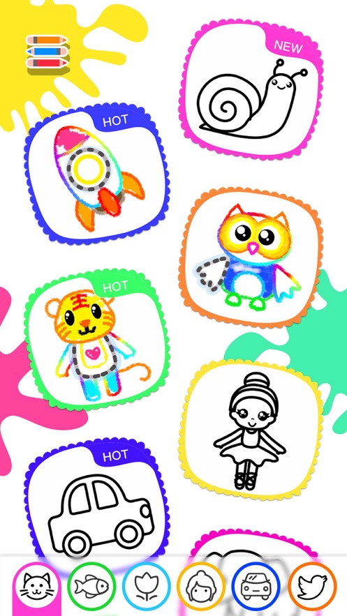 儿童绘画小游戏大全app免费版下载_儿童绘画小游戏大全最新版手机下载v1.0 安卓版 运行截图3