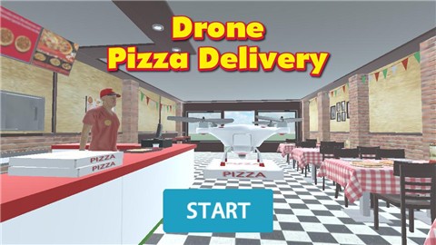 无人机送比萨饼中文版手机下载_无人机送比萨饼免费版游戏下载v1.0 安卓版 运行截图1