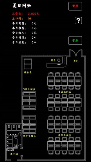 夏日网咖模拟器手机版下载_夏日网咖模拟器游戏下载v1.0 安卓版 运行截图1