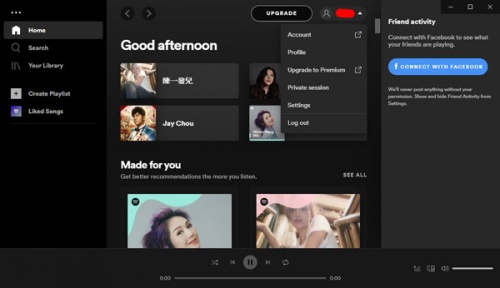 Spotify下载_Spotify电脑版最新版v1.0.8 运行截图1