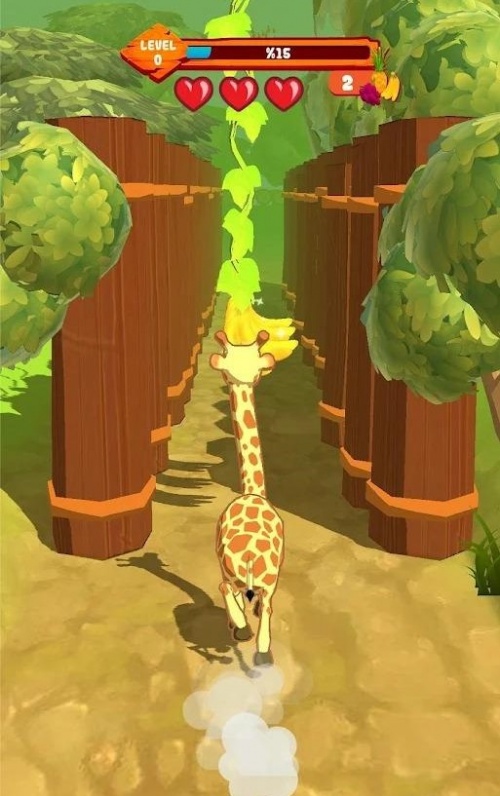 长颈鹿冒险跑免费最新版下载_长颈鹿冒险跑手机版游戏下载v1.0 安卓版 运行截图3