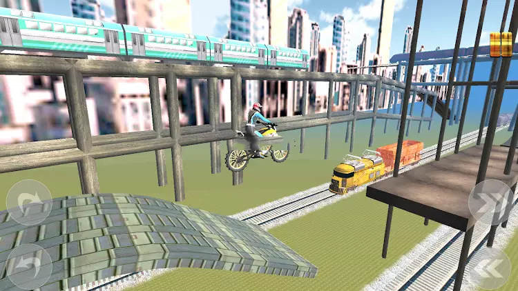 地铁摩托骑士免费版手机下载_地铁摩托骑士最新版游戏下载v1.0 安卓版 运行截图2