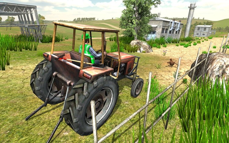 乡村拖拉机收割模拟器游戏预约_乡村拖拉机收割模拟器游戏安卓版 运行截图2