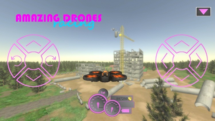 惊人的无人机比赛游戏下载_惊人的无人机比赛最新版下载 运行截图1