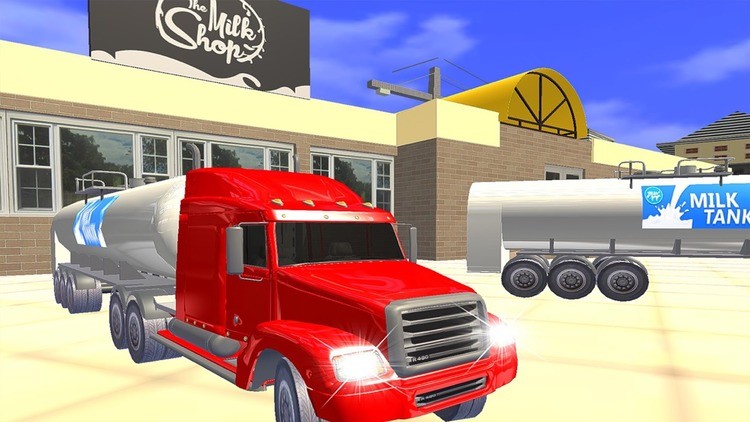 牛奶运输罐车3D游戏下载_牛奶运输罐车3D游戏下载_牛奶运输罐车3D安卓版下载 运行截图2