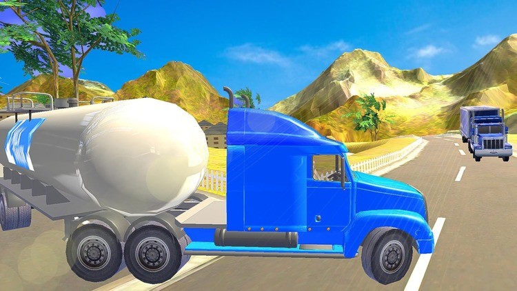 牛奶运输罐车3D游戏下载_牛奶运输罐车3D游戏下载_牛奶运输罐车3D安卓版下载 运行截图1