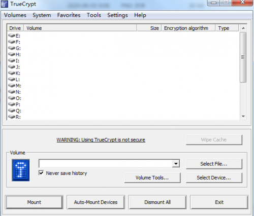 TrueCrypt最新版下载_TrueCrypt(密码找回工具) v1.0 官方版下载 运行截图1