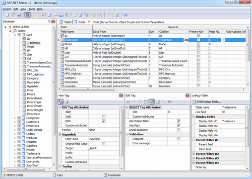 asp.net maker中文版下载_asp.net maker(ASP.NET代码生成器) v2020.0.4.1 免安装版下载 运行截图1